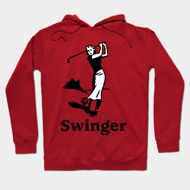 SWINGER Hoodie by toddgoldmanart